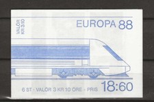 Sweden 1988 Europe Transport and Communication MNH (n045)