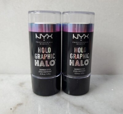 2- NYX Holo Graphic Halo HHSS02 ARTIC CRUSH