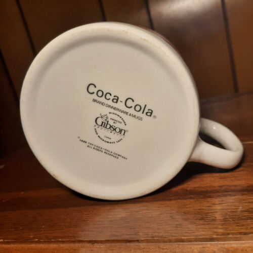 Set Coca Cola Geschirr Kaffeetassen Tassen Gibson - Bild 3 von 3