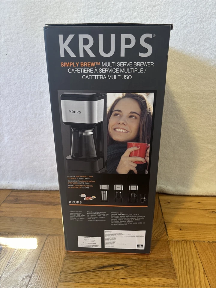 KRUPS Coffee Maker, Simply Brew - Multi-Serve 4-in-1 - NEW IN BOX - Image 2 of 4