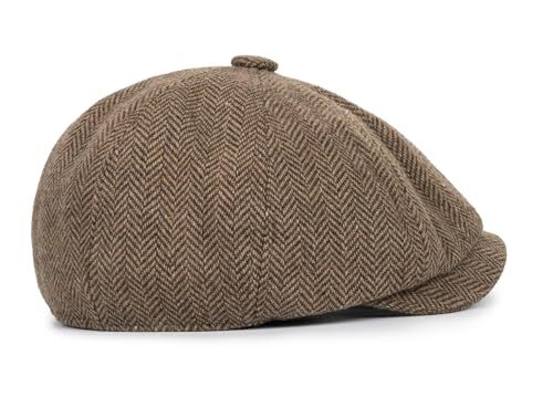 Berretto New Dark Derby In Tweed Per Bambino/Ragazzo - Rivestito In Teflon, Antimacchia E Idrorepellente, Taglie 50-54cm - 3