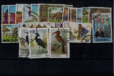 ZAMBIA  SELECTION AS SHOWN 1975 ON