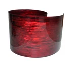 16" x 60" Drum Wrap 0.50mm Musical Instrument Deco Sheet Pearl Red Oyster