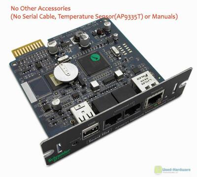 APC AP9631 NMC AP9630 Network Management Card 2 Environmental Monitoring No Prob