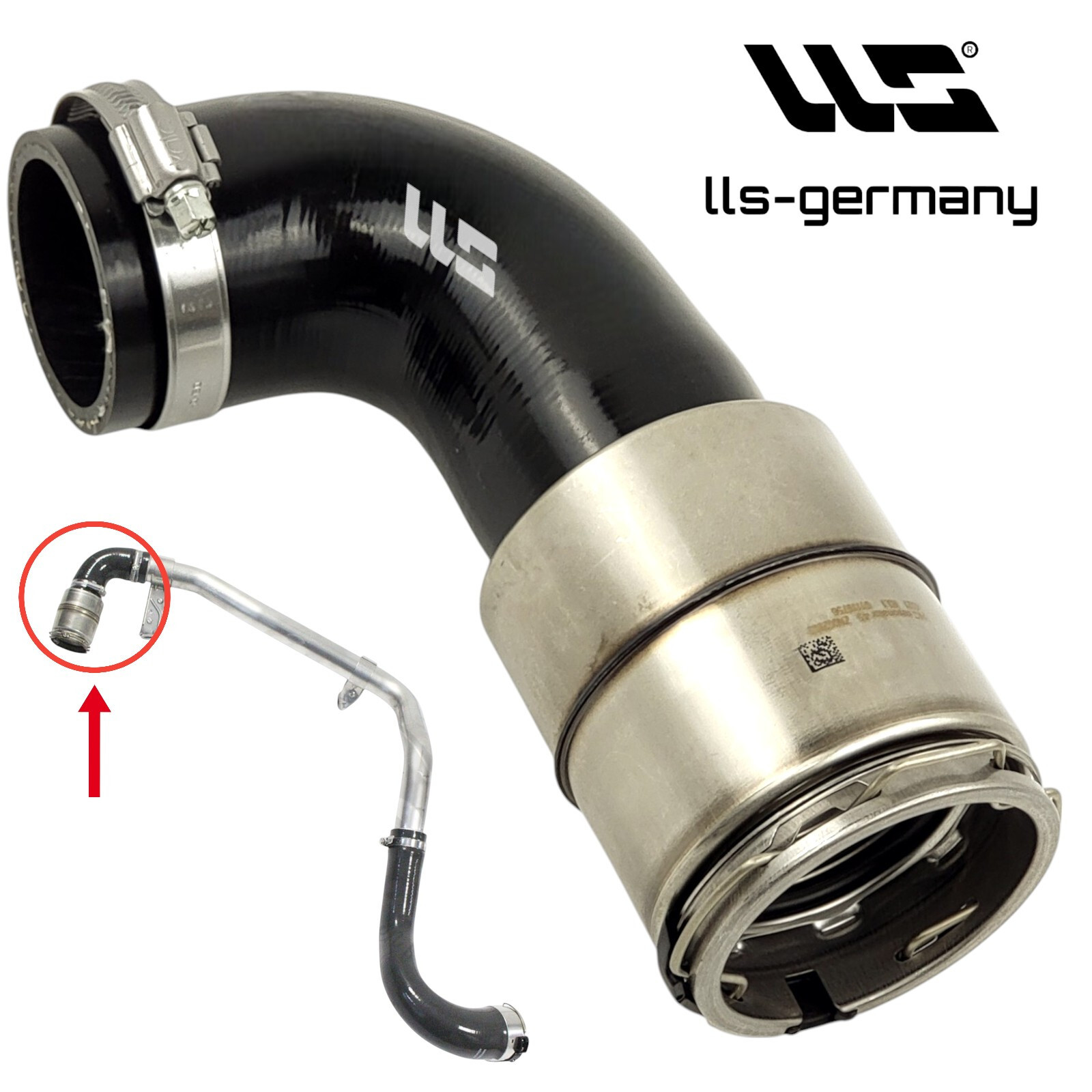Turbo Hose Charge Air Hose For NISSAN NV400 2.3 DCI With HENN Connector