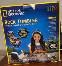 National Geographic Rock Tumbler Science Set Machine Polisher Educational Toys