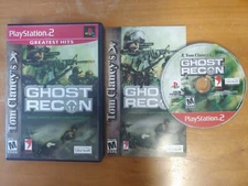 Tom Clancy's Ghost Recon (Sony PlayStation 2, 2002) PS2 Ubisoft Red Storm FPS