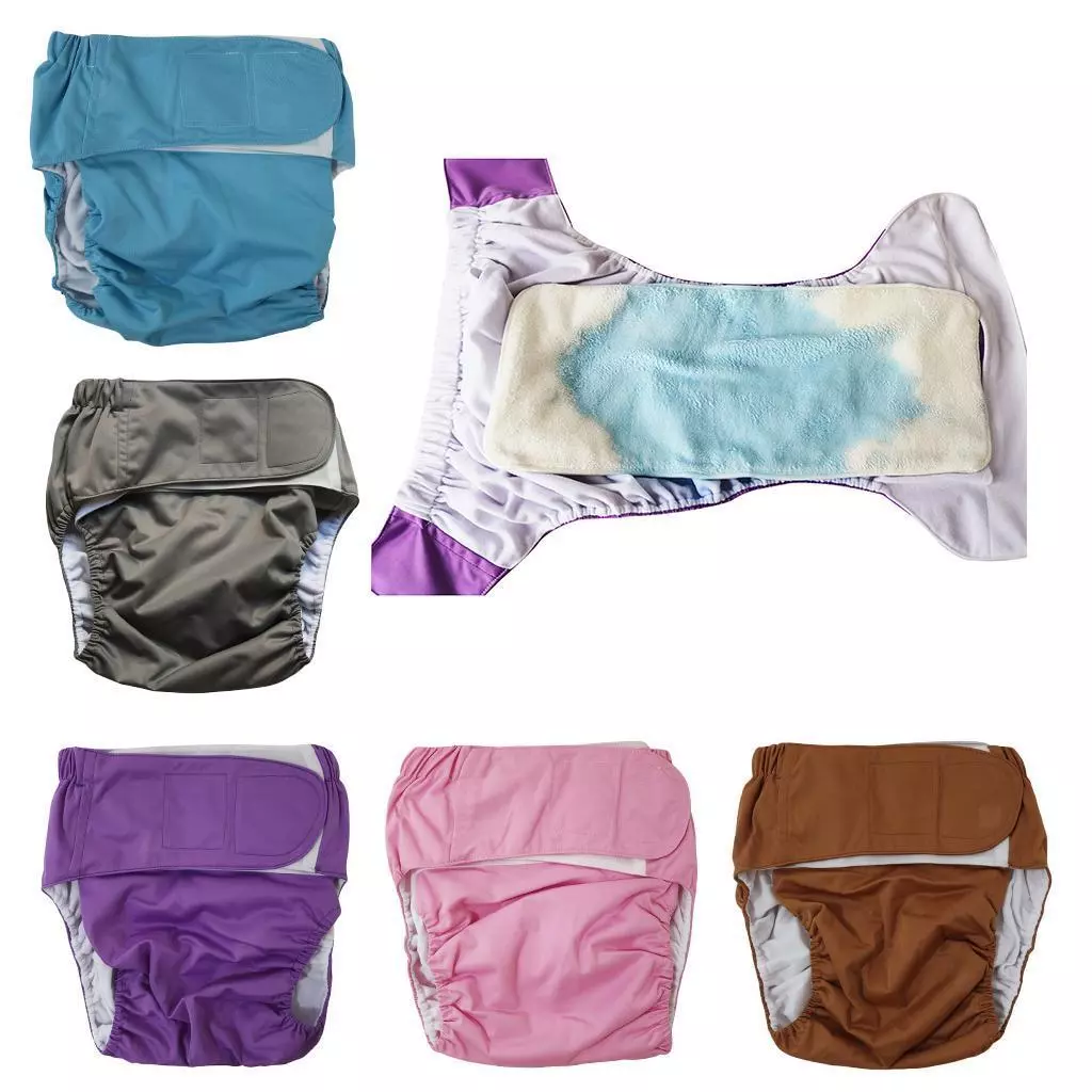 Amazon.com: Adult Cloth Diaper, Soft Cloth Diapers for Adults Elderly Cloth  Diaper Nappy Care Incontinence Care Panties Reusable Cloth Diaper Cover Washable  Underwear for Elderly Patients Pregnant Women(XXL) : Health & Household