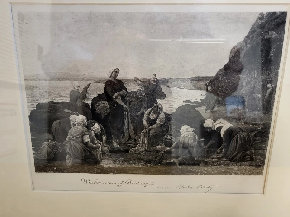 George Barrie Grabings 2 Jules Breton y William Bouguereau par emparejado Foto 3 de 4