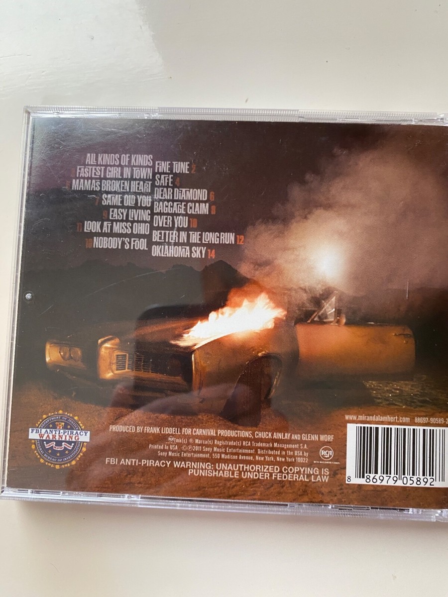 Miranda Lamber Four The Record CD, 2011 Country Rock Album - VERY