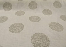 LAURA ASHLEY WESTWICK SOFT TRUFFLE Linen Blend Fabric