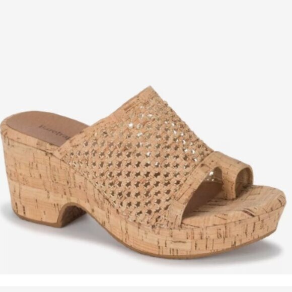 APL NUOVI sandali con zeppa Baretraps donna Bethie Slide naturali 10M