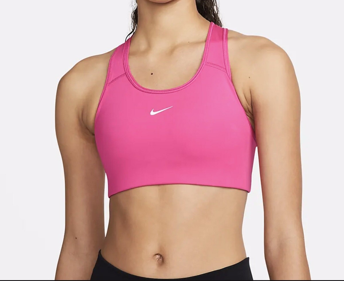 Nike Swoosh Womens Medium Support 1 Piece Pad Sports Bra