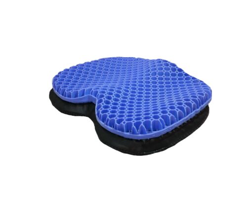 Blue Gel Seat Cushion - Honeycomb Cooling Seat Cushion Back Support, Pressure...