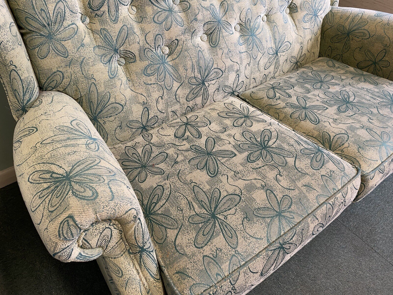 2 seater Sofa Green Small Sofa eBay