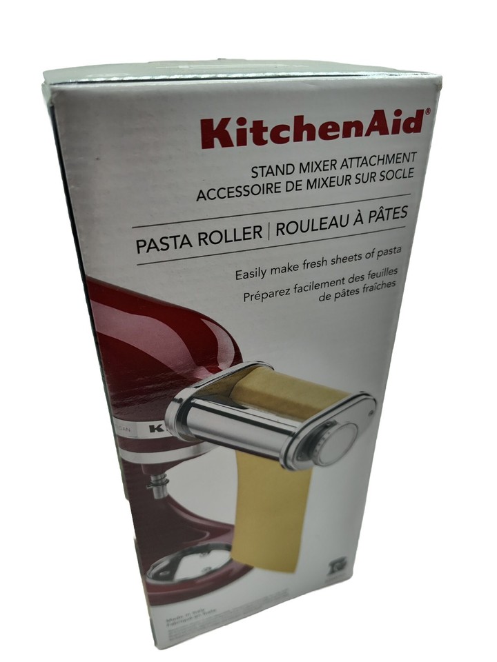 KitchenAid KSMPSA Pasta Sheet Roller Attachment Silver 883049392158