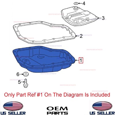 Transmission Oil Pan For Toyota Corolla/Scion IM 1.8L 2014-2022 - Steel, Replaces 3510612200 - View #14