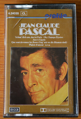 Musikkassette JEAN CLAUDE PASCAL Profile (Decca) Cassette Tape MC