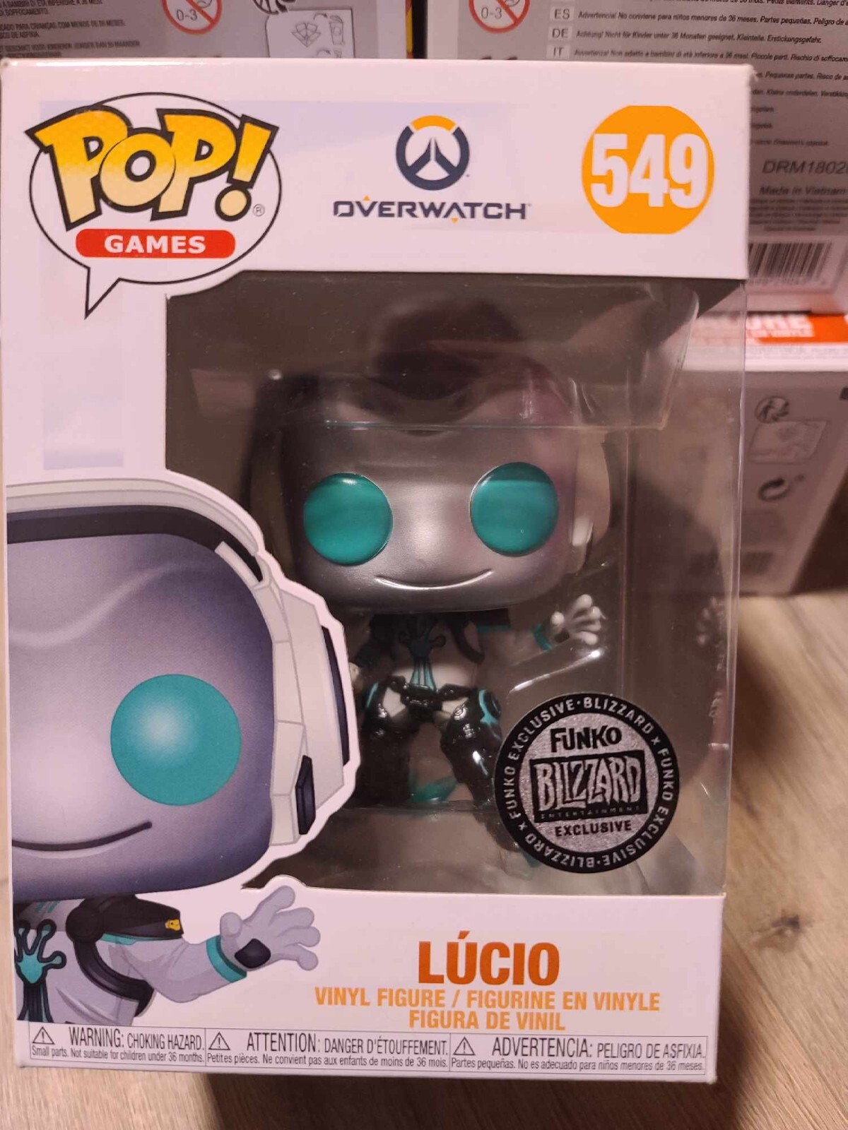 New Funko Pop Games Overwatch Lucio #549 - Blizzcon 2019 Exclusive -