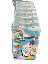 VTG 1990 Curad Kid Happy Strips 6 boxes McDonalds Bandaids 10 Knee Elbow NOS