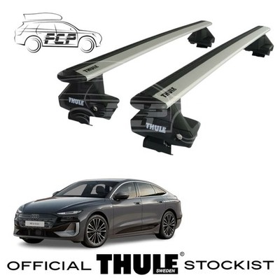 Thule  WingBar Evo Silver Roof Bars Set for Audi A6 Sportback e-tron 2025