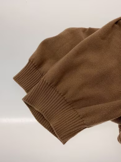 FENDI/Cardigan (Thin)/Size 38/Cotton/Brown/Solid/FZ6505 thumbnail 5