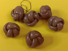 VINTAGE BAKELITE KNOT BUTTONS