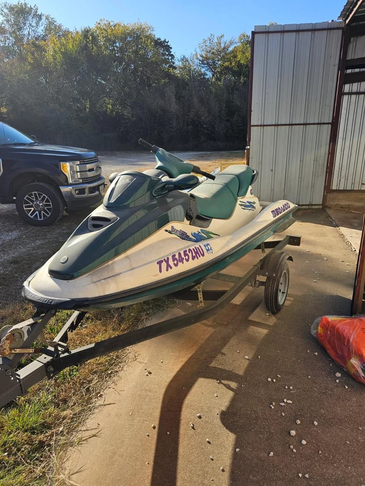 1997 SeaDoo GTX 11' w/ Trailer - Image 3 of 4