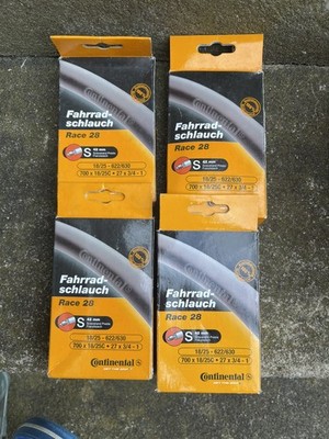 Continental 700 x 20 - 25c Schlauch 42mm Presta Ventil Rennrad Stck 4