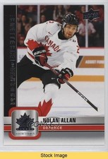 2023 Upper Deck Team Canada Juniors Program of Excellence Nolan Allan READ f6d