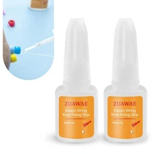 Jewelry Glue for Elastic String,Clear Craft Glue Elastic String Kont Fixing Drip