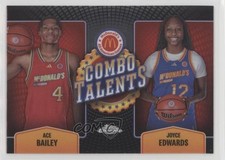 2024 Chrome McDonald's All American Combo Talents Joyce Edwards Ace Bailey 3hd