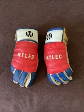 Vintage 1970’s Mylec Street/Roller Hockey Player Gloves Men’s Medium Very Good