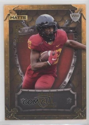 2022 Wild Card MATTE National Convention 2/5 Breece Hall Rookie RC Shield 9qf
