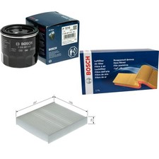 BOSCH Inspektionspaket Filterset passend für Mazda MX-30 e-SKYAKTIV R-EV