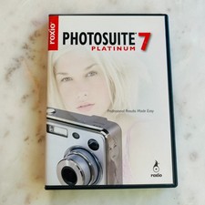 Roxio Photosuite 7 Platinum Software CD PC 1996-2004