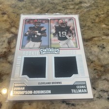 2023 Contenders #DS-7 Dorian Thompson-Robinson / Cedric Tillman Dual Patches 🔥