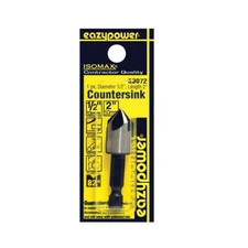 Eazypower 30072 Tool Steel Hex Shank Isomax Countersink Bit 2 L x 1/2 Dia. in.