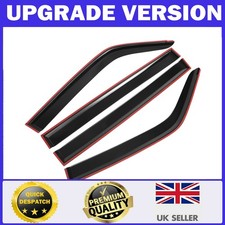 Rain Sun Wind Deflectors Compatible with MITSUBISHI SHOGUN PAJERO V97 2007-2015