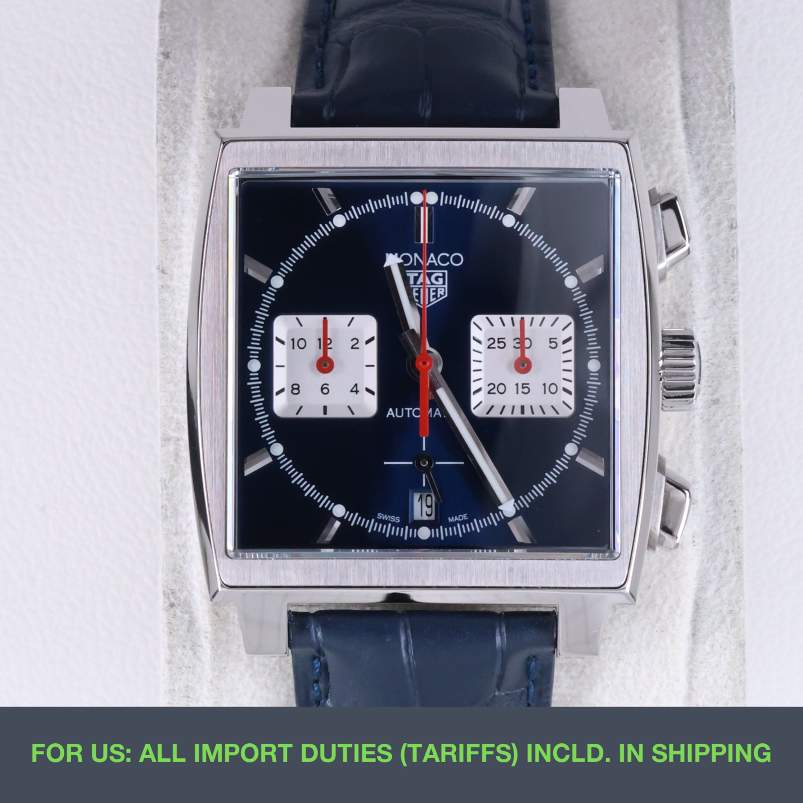 TAG Heuer Monaco Chronograph Calibre Heuer 02 CBL2111.FC6453 39mm No.71438