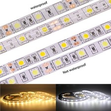 DC12V LED Strip Lights 5050 SMD Flexible Tape Rope Light Cabinet Home DIY IP65