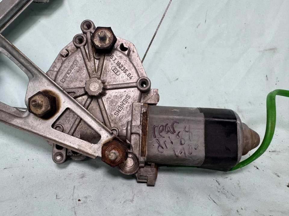 Motor regulador ventana izquierda conductor trasero Brose 84-93 mercedes-benz w201 190d 190e Foto 3 de 4
