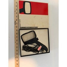 Vtg. Bausch Lomb illuminated rectangular reader