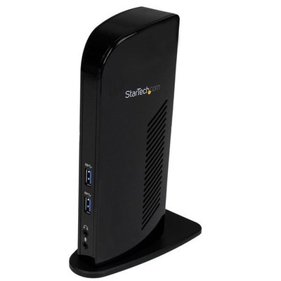 StarTech USB3SDOCKD Universal USB 3.0 Laptop Docking Station DVI Audio Ethernet