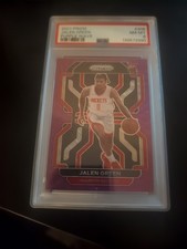 2021-22 Panini Prizm - Jalen Green #306 Purple Wave Prizm (RC)