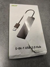 = Acer 5 in 1 Hub 3.0 Model ODK350 Black 4 Ports