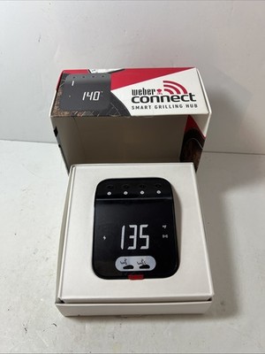 Weber 3201 Connect Smart Grilling Hub - Black New open Box Free Ship