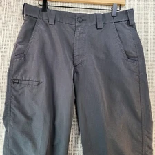 5.11 Tactical Pants Mens 32x32 Gray Ripstop Work Outdoor Utility Pockets Casual