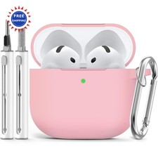Ljusmicker AirPods 4 Case 2024 Cleaner Kit Soft Silicone Protective Cover