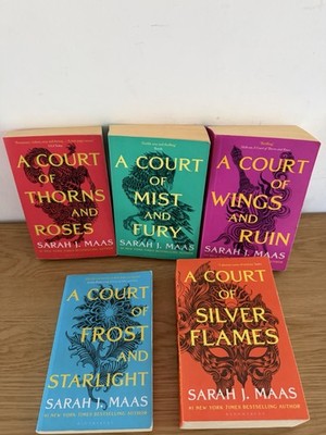 A Court of Thorns & Roses Complete 5-Book Set Sarah J. Maas Read Once